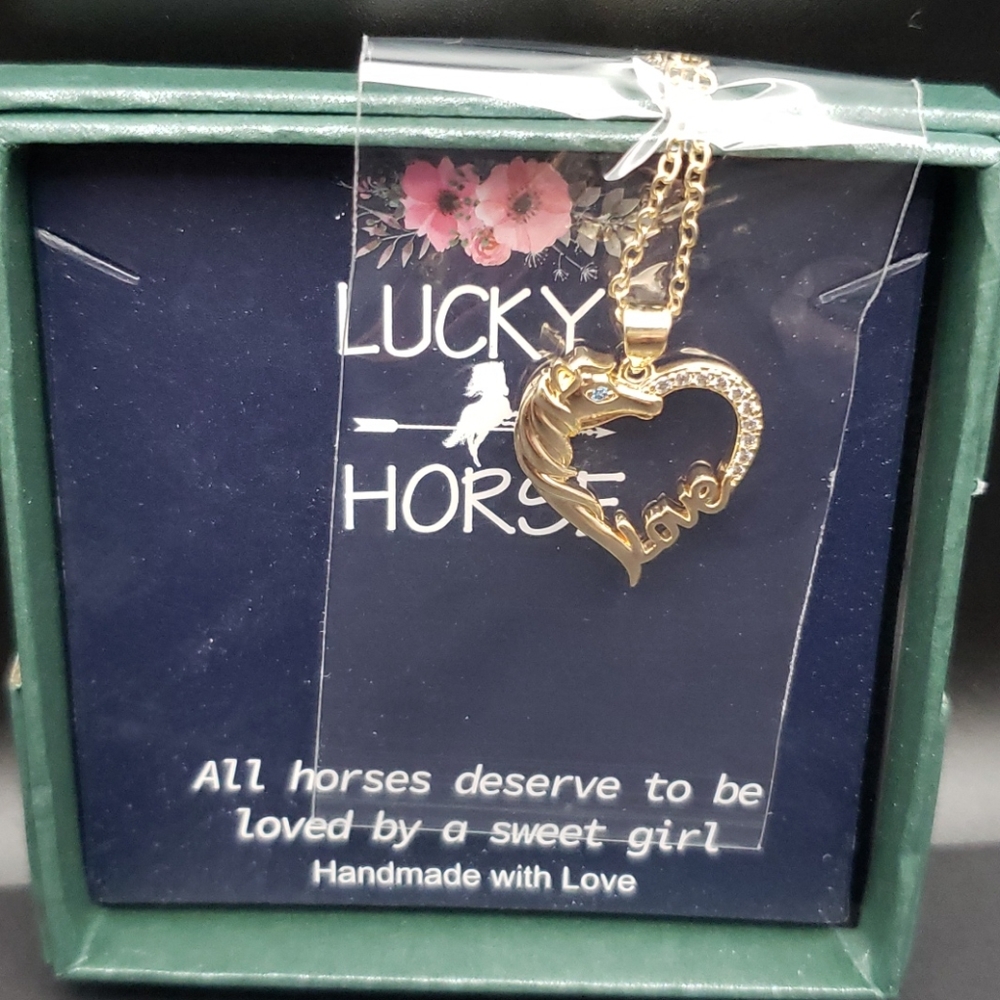 NEW Horse Love Necklace Jewelry